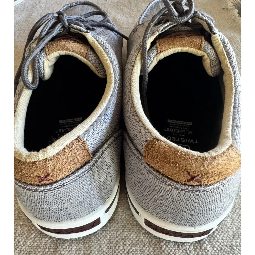 Twisted X Hooey Loper Sneakers Men’s Size 13 light Grey